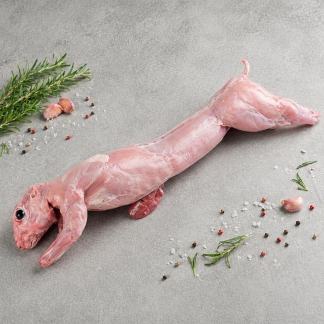 Conejo Entero (Congelado), 1.2 kg aprox