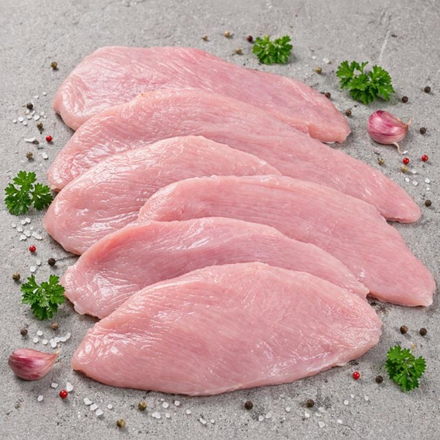 Filetes de Pechuga de Pavo