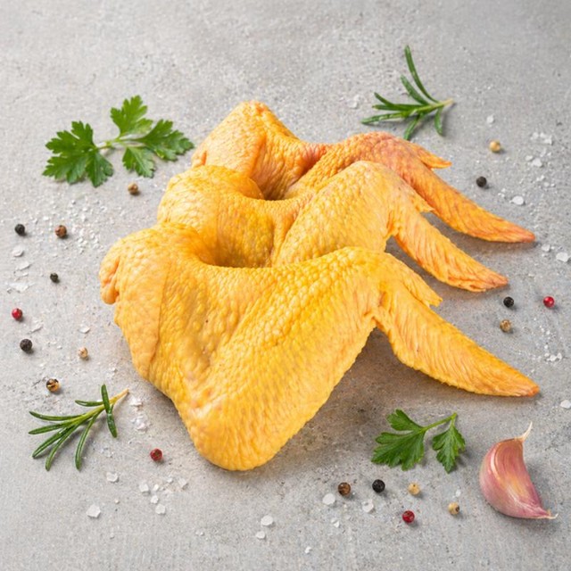 Alas de Pollo Amarillo de Corral Certificado