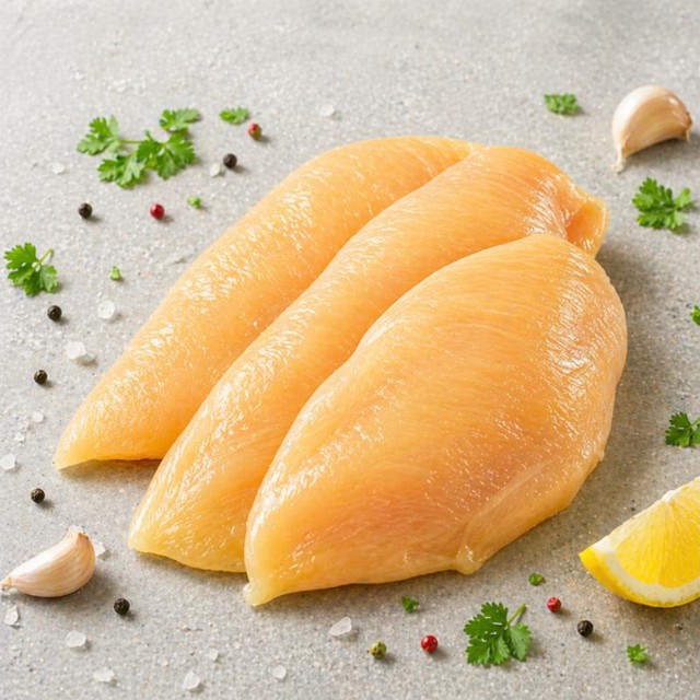 Filetes de Pechuga de Pollo de Corral